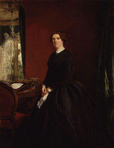 Mary Elizabeth Maxwell (née_Braddon) by William Powell Frith